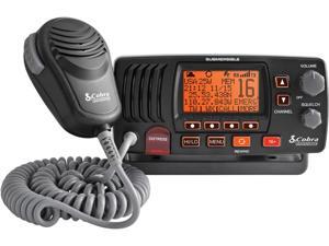 Cobra MRF57B 25 Watt Class-D Fixed Mount VHF Radio, Black Cobra MRF57B 25 Watt Class-D Fixed Mount VHF Radio, Black
