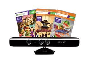 Microsoft Xbox 360 Kinect Sensor Bundle w/Gunstringer and Fruit Ninja Kinect Microsoft Xbox 360 Kinect Sensor Bundle w/Gunstringer and Fruit Ninja Kinect