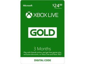 Xbox LIVE 3 Month Gold Membership (Digital Code) Xbox LIVE 3 Month Gold Membership (Digital Code)