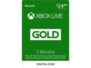Xbox LIVE 3 Month Gold Membership (Digital Code) Xbox LIVE 3 Month Gold Membership (Digital Code)
