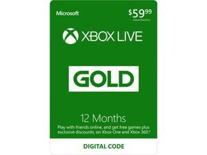 Xbox LIVE 12 Month Gold Membership (Digital Code) Xbox LIVE 12 Month Gold Membership (Digital Code)