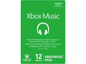 Microsoft 12 Month XBOX Music Pass (Digital Code) Microsoft 12 Month XBOX Music Pass (Digital Code)