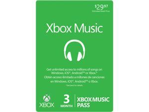 Microsoft 3 Month XBOX Music Pass (Digital Code) Microsoft 3 Month XBOX Music Pass (Digital Code)