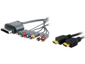 INSTEN Xbox 360 Component HD AV Cable Cord+3ft Hdmi Cable v 1.3 for Xbox360 Slim 1080P INSTEN Xbox 360 Component HD AV Cable Cord+3ft Hdmi Cable v 1.3 for Xbox360 Slim 1080P