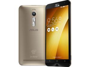 Asus Zenfone 2, 5.5" Gold Unlocked Smartphone , Intel 2.3 GHz, 4G RAM, 64G Storage