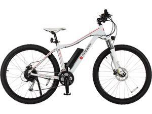 FREWAY Electric Mountain eBike with 27 Speed Pedal-Assist (White) FREWAY Electric Mountain eBike with 27 Speed Pedal-Assist (White)