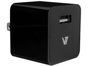 V7 AC30024ACLT-BLK-2N 12W USB Wall Charger with Lightning Cable V7 AC30024ACLT-BLK-2N 12W USB Wall Charger with Lightning Cable