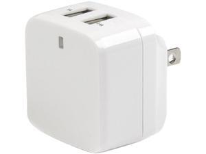 StarTech USB2PACWH White Dual-port USB wall charger - international travel - 17W/3.4A StarTech USB2PACWH White Dual-port USB wall charger - international travel - 17W/3.4A