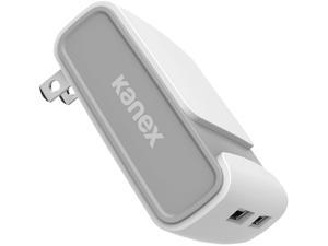 Kanex KWCU48V2 White 4.8-Amp 2-port USB Wall Charger V2 Kanex KWCU48V2 White 4.8-Amp 2-port USB Wall Charger V2