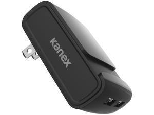 Kanex KWCU48V2B Black 4.8-Amp 2-port USB Wall Charger V2 Kanex KWCU48V2B Black 4.8-Amp 2-port USB Wall Charger V2