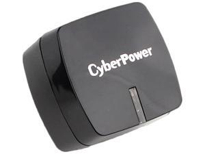 CyberPower TRAC2A1USB Black uTravel USB Charger CyberPower TRAC2A1USB Black uTravel USB Charger