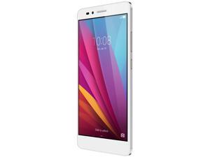 Honor 5X - Metal Body, Fingerprint Sensor, 5.5 Inch, 1080p FHD Display, 4G LTE Unlocked GSM Smartphone - USA Warranty - 16GB Silver Honor 5X - Metal Body, Fingerprint Sensor, 5.5 Inch, 1080p FHD Display, 4G LTE Unlocked GSM Smartphone - USA Warranty - 16GB Silver