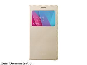 HUAWEI HONOR 5X FLIP COVER CASE GOLD HUAWEI HONOR 5X FLIP COVER CASE GOLD