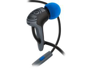 High Performance Noise Isolating AudiOHM HDX Ergonomic Earbud Headphones (Black & Blue) by GOgroove with Handsfree Mic High Performance Noise Isolating AudiOHM HDX Ergonomic Earbud Headphones (Black & Blue) by GOgroove with Handsfree Mic