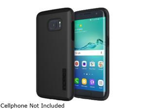 Incipio DualPro SHINE Black/Black Dual Layer Protection with Brushed Aluminum Finish for Samsung Galaxy S7 edge SA-746-BLK Incipio DualPro SHINE Black/Black Dual Layer Protection with Brushed Aluminum Finish for Samsung Galaxy S7 edge SA-746-BLK