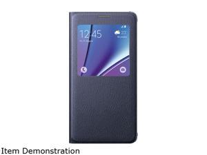SAMSUNG S-View Black Sapphire Flip Cover for Samsung Galaxy Note 5 EF-CN920PBEGUS SAMSUNG S-View Black Sapphire Flip Cover for Samsung Galaxy Note 5 EF-CN920PBEGUS
