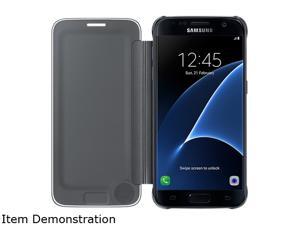 Samsung Galaxy S7 Edge S-View Cover Clear Black - EF-ZG935CBEGUS Samsung Galaxy S7 Edge S-View Cover Clear Black - EF-ZG935CBEGUS