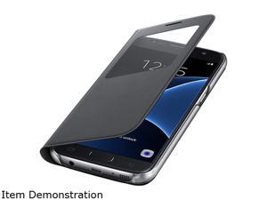 Samsung Galaxy S7 S-View Cover Black - EF-CG930PBEGUS Samsung Galaxy S7 S-View Cover Black - EF-CG930PBEGUS
