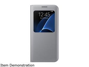 Samsung Galaxy S7 Edge S-View Cover Silver - EF-CG935PSEGUS Samsung Galaxy S7 Edge S-View Cover Silver - EF-CG935PSEGUS