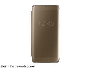 Samsung Galaxy S7 Edge S-View Cover Clear Cover Gold - EF-ZG935CFEGUS Samsung Galaxy S7 Edge S-View Cover Clear Cover Gold - EF-ZG935CFEGUS