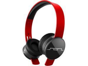 Sol Republic MO-89668N Red Tracks Air Wireless Bluetooth Headphones Sol Republic MO-89668N Red Tracks Air Wireless Bluetooth Headphones