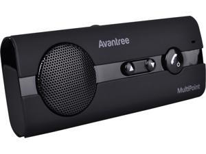 Avantree BTCK-10BN-BLK Black Bluetooth Handsfree Visor Car Kit, LIVE ONLINE SUPPORT, Car Speakerphone, Supports 2 devices Avantree BTCK-10BN-BLK Black Bluetooth Handsfree Visor Car Kit, LIVE ONLINE SUPPORT, Car Speakerphone, Supports 2 devices