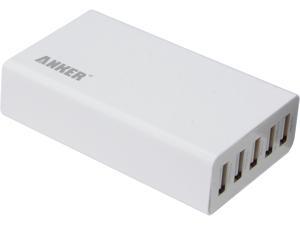 Anker 71AN25W-W5A White 5V / 5A 5-Port Wall Charger Anker 71AN25W-W5A White 5V / 5A 5-Port Wall Charger