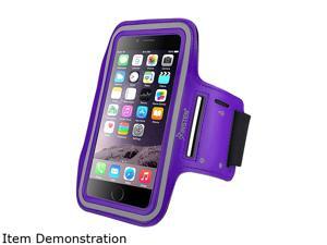 Insten Purple Sportband with built-in Key Holder For Apple iPhone 6 Plus (5.5-inch) 2036827 Insten Purple Sportband with built-in Key Holder For Apple iPhone 6 Plus (5.5-inch) 2036827