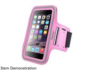 Insten Pink Sportband with built-in Key Holder For Apple iPhone 6 Plus (5.5-inch) 2036828 Insten Pink Sportband with built-in Key Holder For Apple iPhone 6 Plus (5.5-inch) 2036828