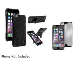 1X T-Stand Cover Case compatible with Apple iPhone 6 Plus 5.5, Black/Black Note: Only compatible with Apple iPhone 6 Plus Give your device an extra edge by using this product 1X T-Stand Cover Case compatible with Apple iPhone 6 Plus 5.5, Black/Black Note: Only compatible with Apple iPhone 6 Plus Give your device an extra edge by using this product