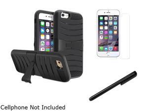 1X Hybrid Armor Case with Stand compatible with Apple iPhone 6 4.7,Black Skin/Black Hard Note: NOT compatible with Apple iPhone 6 Plus Keep your phone safe and protected in style with this dual-layere 1X Hybrid Armor Case with Stand compatible with Apple iPhone 6 4.7,Black Skin/Black Hard Note: NOT compatible with Apple iPhone 6 Plus Keep your phone safe and protected in style with this dual-layere