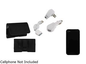 KTA Enterprises iPhone 5c 5 in 1 charger kit- White KTA 4125 KTA Enterprises iPhone 5c 5 in 1 charger kit- White KTA 4125