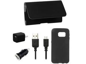 KTA Enterprises Black Galaxy S6 Edge G925 5-in-1 kit K437 KTA Enterprises Black Galaxy S6 Edge G925 5-in-1 kit K437