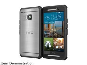 rooCASE Granite Black Glacier Tough Hybrid PC TPU Rugged Case for HTC One M9 (2015) RC-HTC-M9-GT-BK rooCASE Granite Black Glacier Tough Hybrid PC TPU Rugged Case for HTC One M9 (2015) RC-HTC-M9-GT-BK