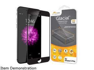 roocase Full Screen Tempered Glass Protector for Apple iPhone 6 Plus / 6S Plus 5.5-inch, Black roocase Full Screen Tempered Glass Protector for Apple iPhone 6 Plus / 6S Plus 5.5-inch, Black