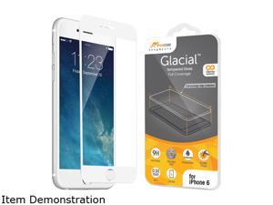 roocase Full Screen Tempered Glass Protector for Apple iPhone 6 / 6S 4.7-inch, White roocase Full Screen Tempered Glass Protector for Apple iPhone 6 / 6S 4.7-inch, White
