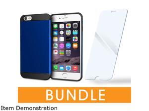 rooCASE Apple iPhone 6 / 6S 4.7-inch Bundle, Blue (ET Case + Tempered Glass Screen Protector) rooCASE Apple iPhone 6 / 6S 4.7-inch Bundle, Blue (ET Case + Tempered Glass Screen Protector)