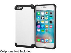 roocase Slim Fit EXEC Tough Pro Armor Hybrid PC TPU Case for Apple iPhone 6 / 6S 4.7-inch, White roocase Slim Fit EXEC Tough Pro Armor Hybrid PC TPU Case for Apple iPhone 6 / 6S 4.7-inch, White