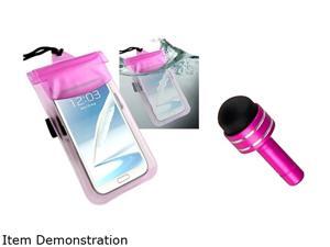 Insten Hot Pink Waterproof Bag with Armband + Hot Pink Mini Stylus w/ Plug Dust Cap for Motorola Moto X / Moto G 1646128 Insten Hot Pink Waterproof Bag with Armband + Hot Pink Mini Stylus w/ Plug Dust Cap for Motorola Moto X / Moto G 1646128