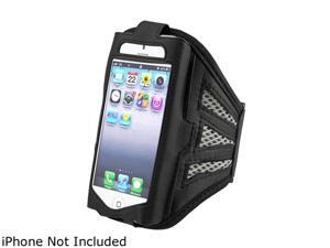 Insten Black/Silver Deluxe ArmBand compatible with Apple iPhone 5 / 5C / 5S 1401122 Insten Black/Silver Deluxe ArmBand compatible with Apple iPhone 5 / 5C / 5S 1401122