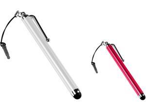 Insten White Red Dust Cap Metal Stylus LCD Pen Compatible with Samsung Galaxy S4 S3 i9500 i8190 S2 Insten White Red Dust Cap Metal Stylus LCD Pen Compatible with Samsung Galaxy S4 S3 i9500 i8190 S2
