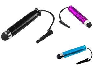 Insten 3pc Mini Stylus Black Purple Blue Compatible with Samsung Galaxy S3 i9300 S4 i9500 i717 Note 2 Insten 3pc Mini Stylus Black Purple Blue Compatible with Samsung Galaxy S3 i9300 S4 i9500 i717 Note 2