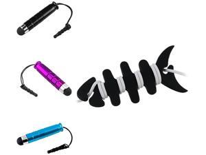 Insten 3pc Pen Black Purple + Fishbone Wrap Compatible with Samsung Galaxy S3 i9300 S4 i9500 i717 Note 2 Insten 3pc Pen Black Purple + Fishbone Wrap Compatible with Samsung Galaxy S3 i9300 S4 i9500 i717 Note 2