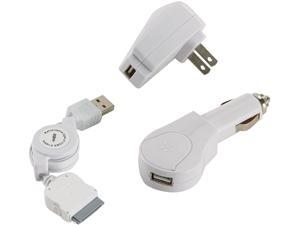 KTA Enterprises KTA 85 White iPhone 4/4S - 3 in 1 Kit KTA Enterprises KTA 85 White iPhone 4/4S - 3 in 1 Kit