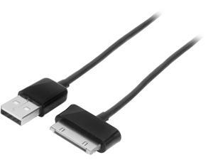 StarTech USB2SDC3M Black Dock Connector to USB Cable for Samsung Galaxy Tab™ StarTech USB2SDC3M Black Dock Connector to USB Cable for Samsung Galaxy Tab™
