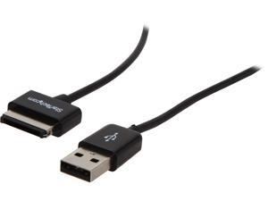 StarTech USB2ASDC50CM Black Dock Connector to USB Cable for ASUS Transformer Pad and Eee Pad Transformer / Slider StarTech USB2ASDC50CM Black Dock Connector to USB Cable for ASUS Transformer Pad and Eee Pad Transformer / Slider