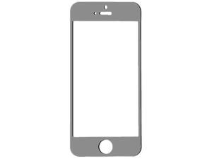 TekNmotion Gray Real Glass Screen Shield for iPhone 5 & 5S & iPhone SE 4DIS14150 TekNmotion Gray Real Glass Screen Shield for iPhone 5 & 5S & iPhone SE 4DIS14150