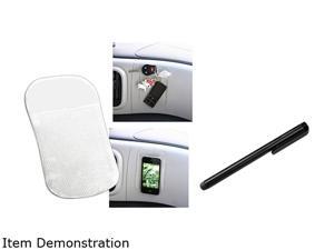 Insten Clear Sticky Phone Mount Mat + Black Stylus Compatible with Samsung Galaxy S3 i9300 S4 i9500 Insten Clear Sticky Phone Mount Mat + Black Stylus Compatible with Samsung Galaxy S3 i9300 S4 i9500
