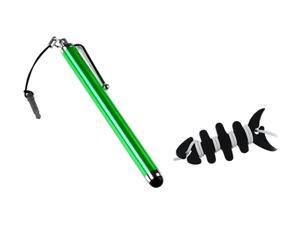 Insten Green Pen Dust Cap + Fishbone Wrap Compatible with Samsung Galaxy S3 i9300 Note2 N7100 S4 i9500 Insten Green Pen Dust Cap + Fishbone Wrap Compatible with Samsung Galaxy S3 i9300 Note2 N7100 S4 i9500