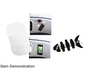 Insten Black Headset Smart Wrap+Clear Universal Magic Sticky Anti-Slip Mat Compatible With Samsung Galaxy S3 i9300 S4 i9500 i8190 Insten Black Headset Smart Wrap+Clear Universal Magic Sticky Anti-Slip Mat Compatible With Samsung Galaxy S3 i9300 S4 i9500 i8190